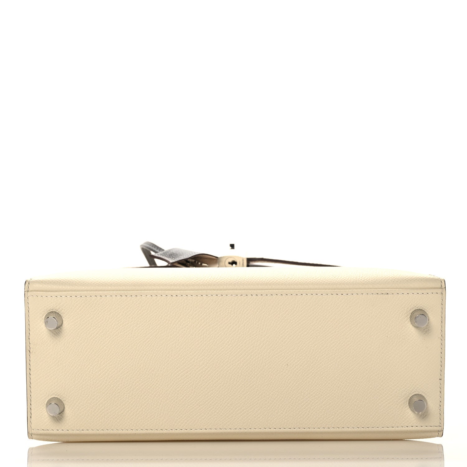 Hermes Epsom Tri-Color Kelly Sellier 25 Nata Chai Gris Meyer 6 of 38