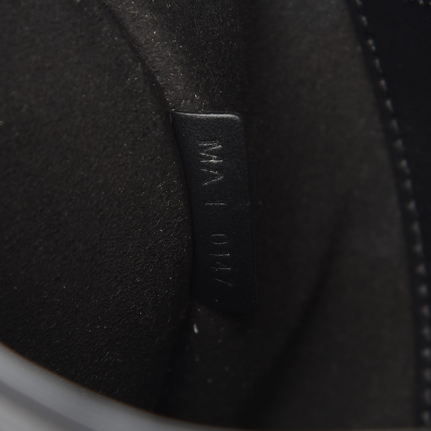 Givenchy Calfskin Infinity Saddle Bag Black 7 of 11