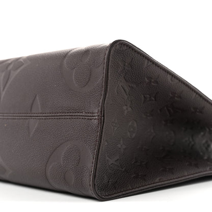 Louis Vuitton Empreinte Monogram Giant Onthego MM Chocolate 9 of 11