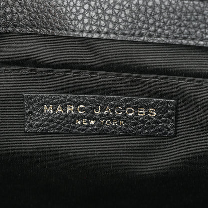 Marc Jacobs Pebbled Calfskin Crossbody Bag Black 6 of 10