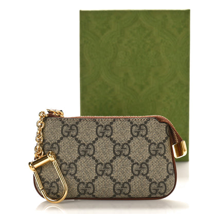 Gucci GG Supreme Monogram Key Case Brown 9 of 9
