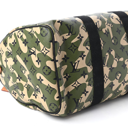 Louis Vuitton Monogramouflage Speedy 35 6 of 12