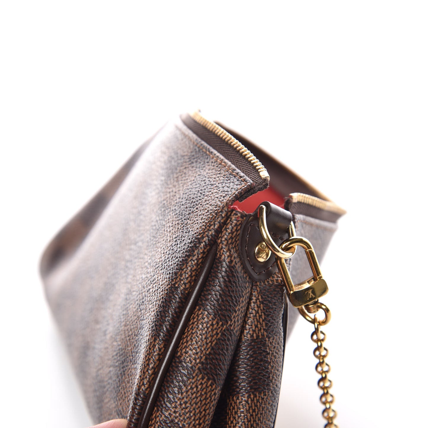 Damier Ebene Eva Clutch