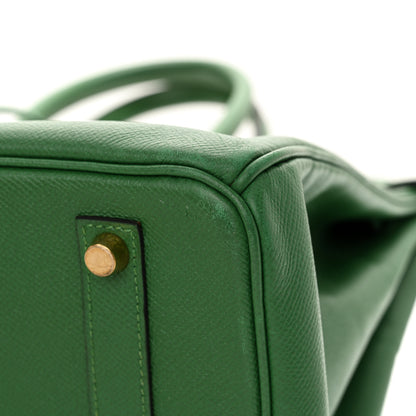 Hermes Courchevel Birkin 35 Vert Clair 15 of 16