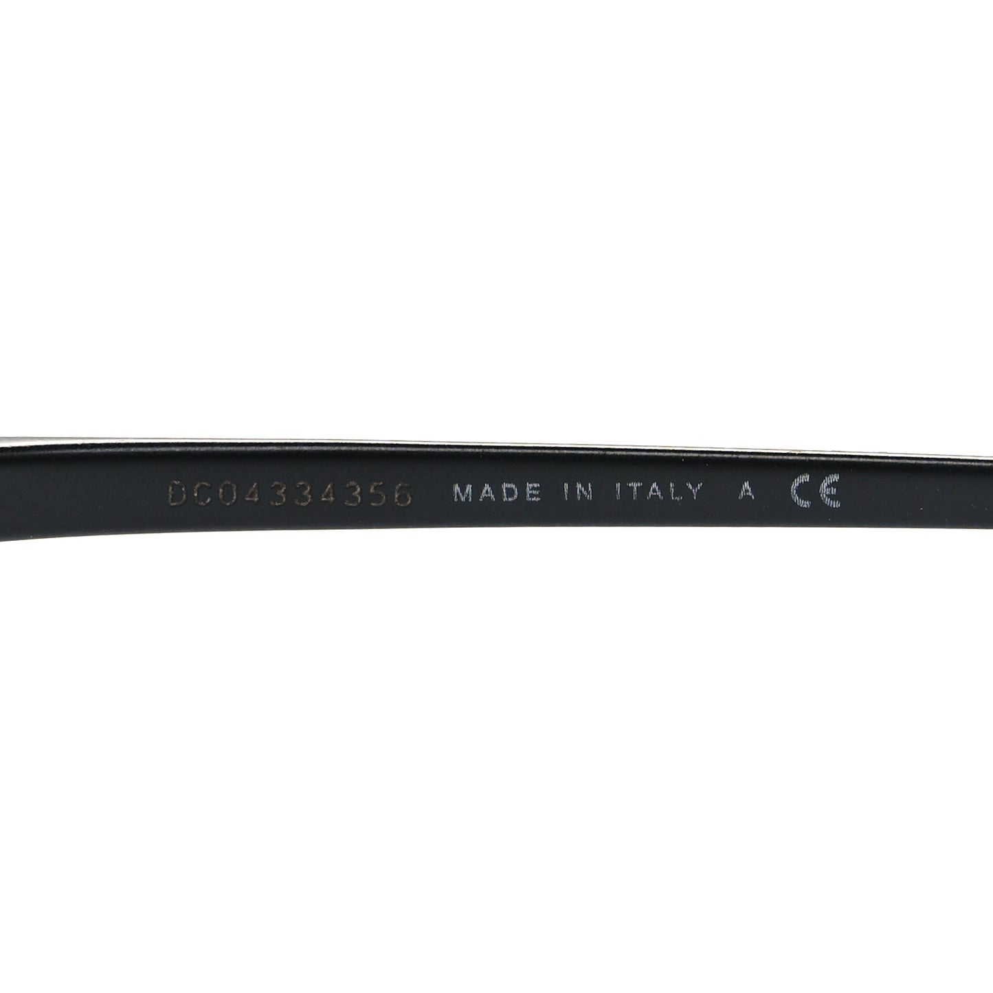 Metal Butterfly Removable Pearl Chain Sunglasses 4262 Black