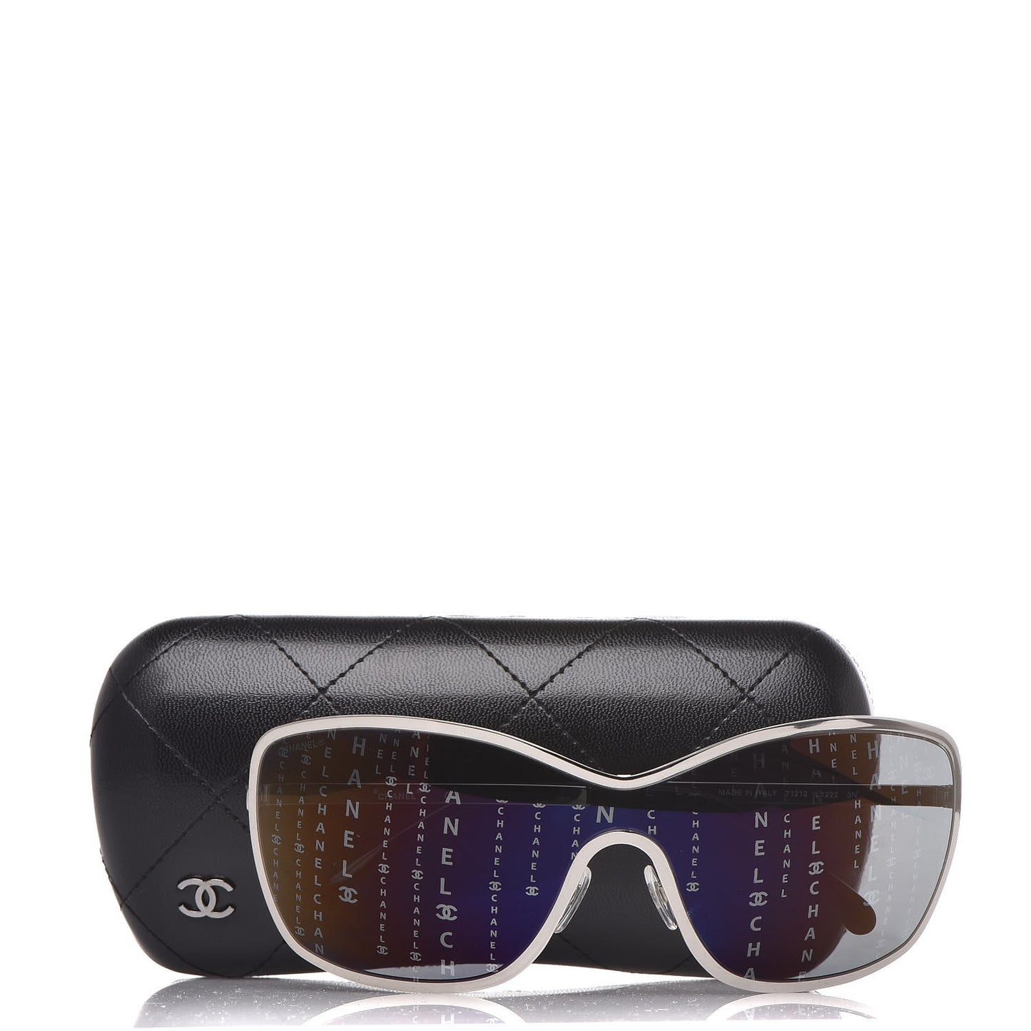 Shield Runway Sunglasses 71212 Silver