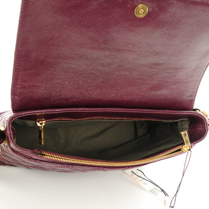 Marc Jacobs Lambskin Quilted The Large Single Flap Cassis 5 of 9