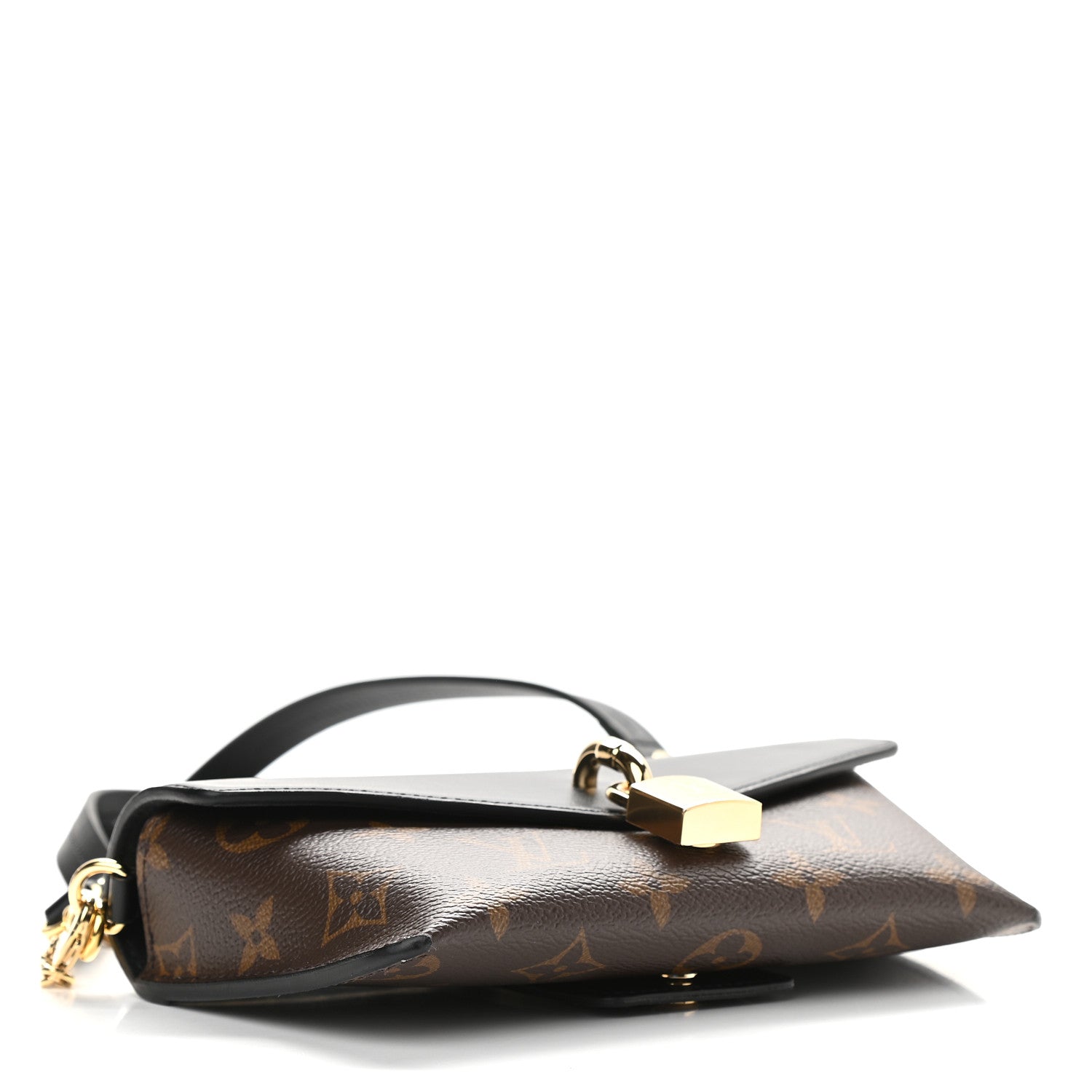Louis Vuitton Monogram Padlock On Strap Black 4 of 8