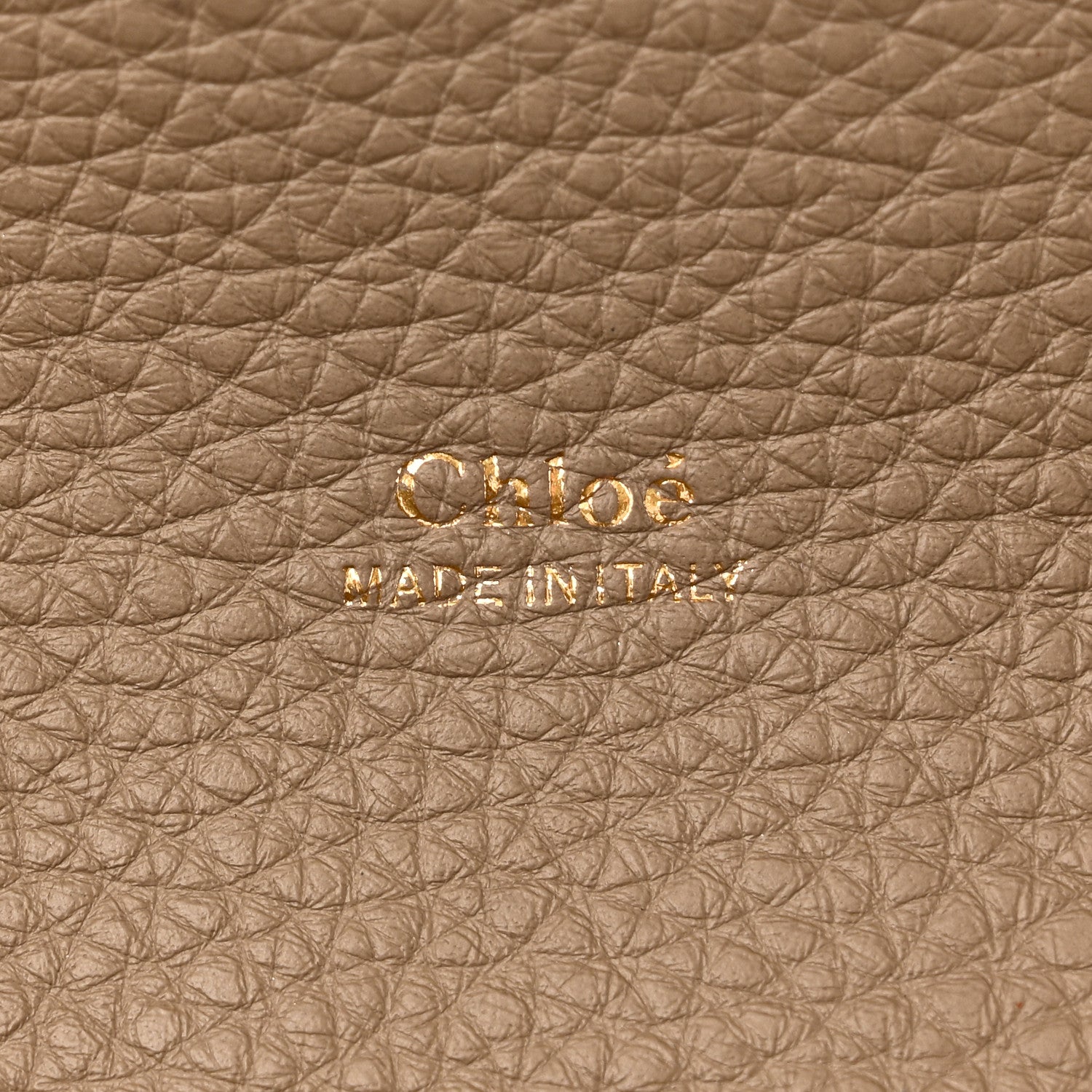 Chloe Shiny Grained Calfskin Small Aby Day Shoulder Bag Motty Grey 6 of 9