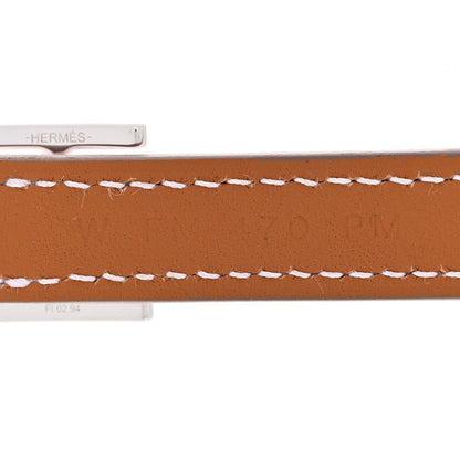 Hermes Swift 42mm Apple Watch Double Tour Hapi Band Mauve Pale 3 of 6