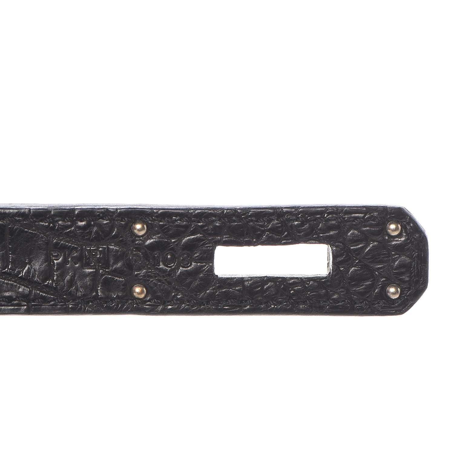 Hermes Matte Niloticus Crocodile Birkin 30 Black 17 of 27