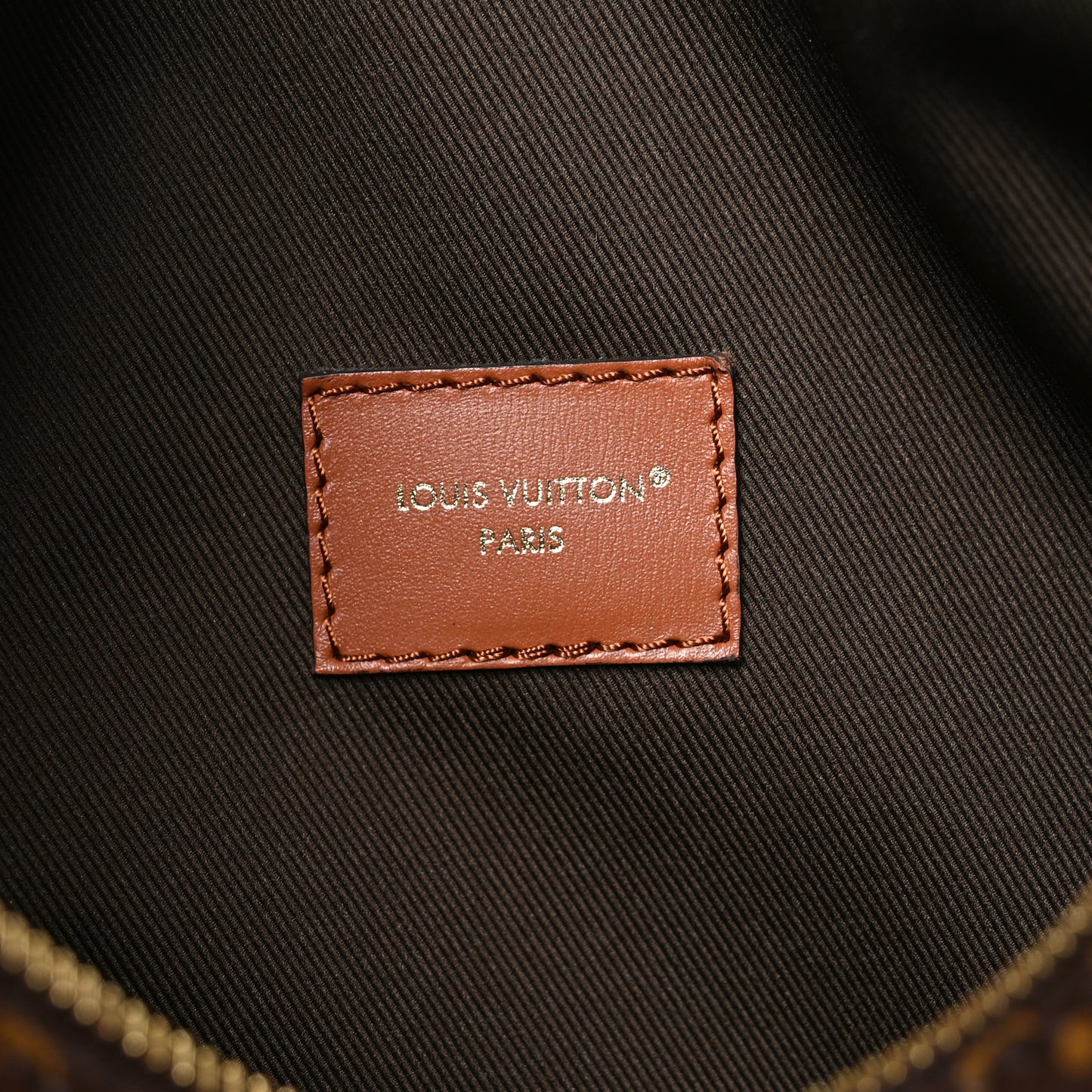 Reverse Monogram Loop Hobo