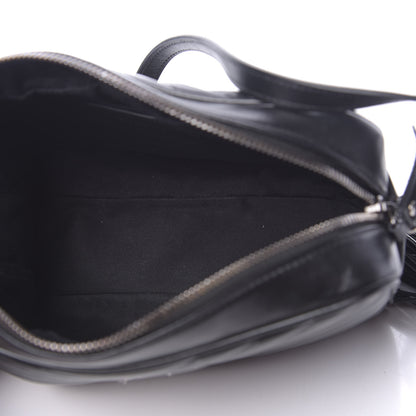 Saint Laurent Calfskin Matelasse Monogram Lou Camera Bag Black 5 of 9