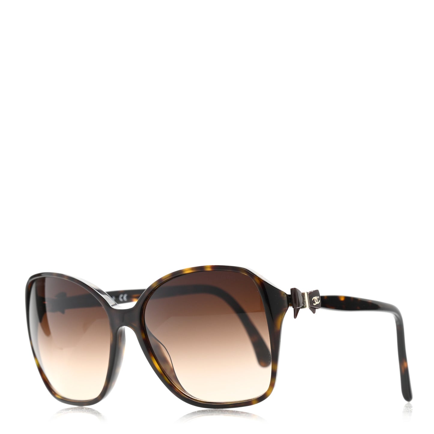 Acetate CC Bow Sunglasses 5205 Tortoise