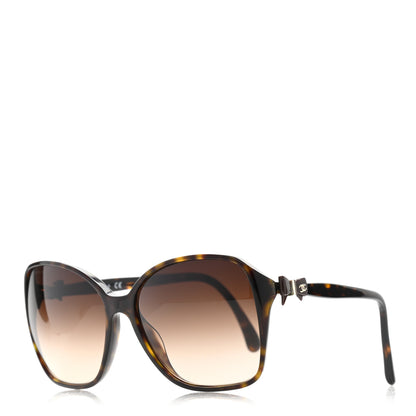 Chanel Acetate CC Bow Sunglasses 5205 Tortoise 1 of 9