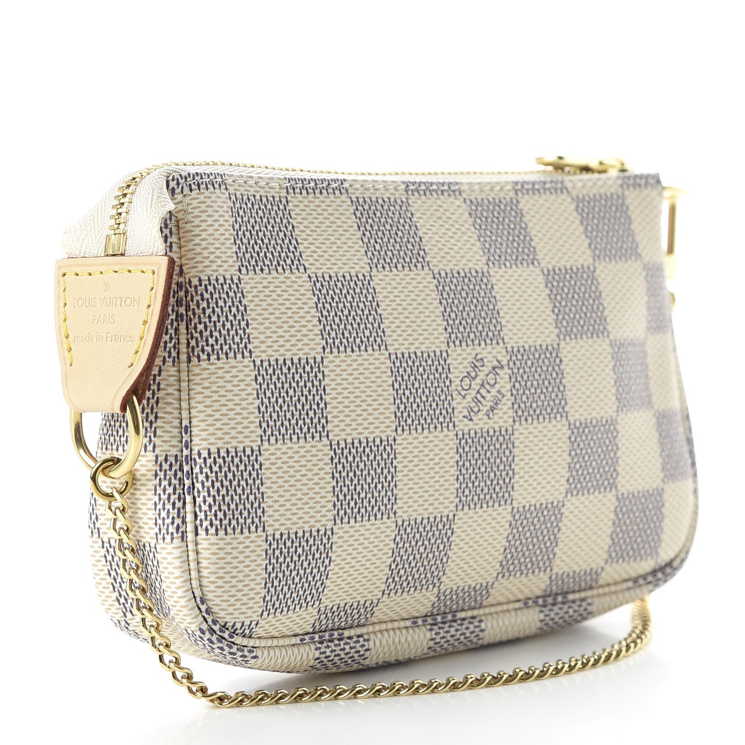 Louis Vuitton Damier Azur Mini Pochette Accessories 3 of 7
