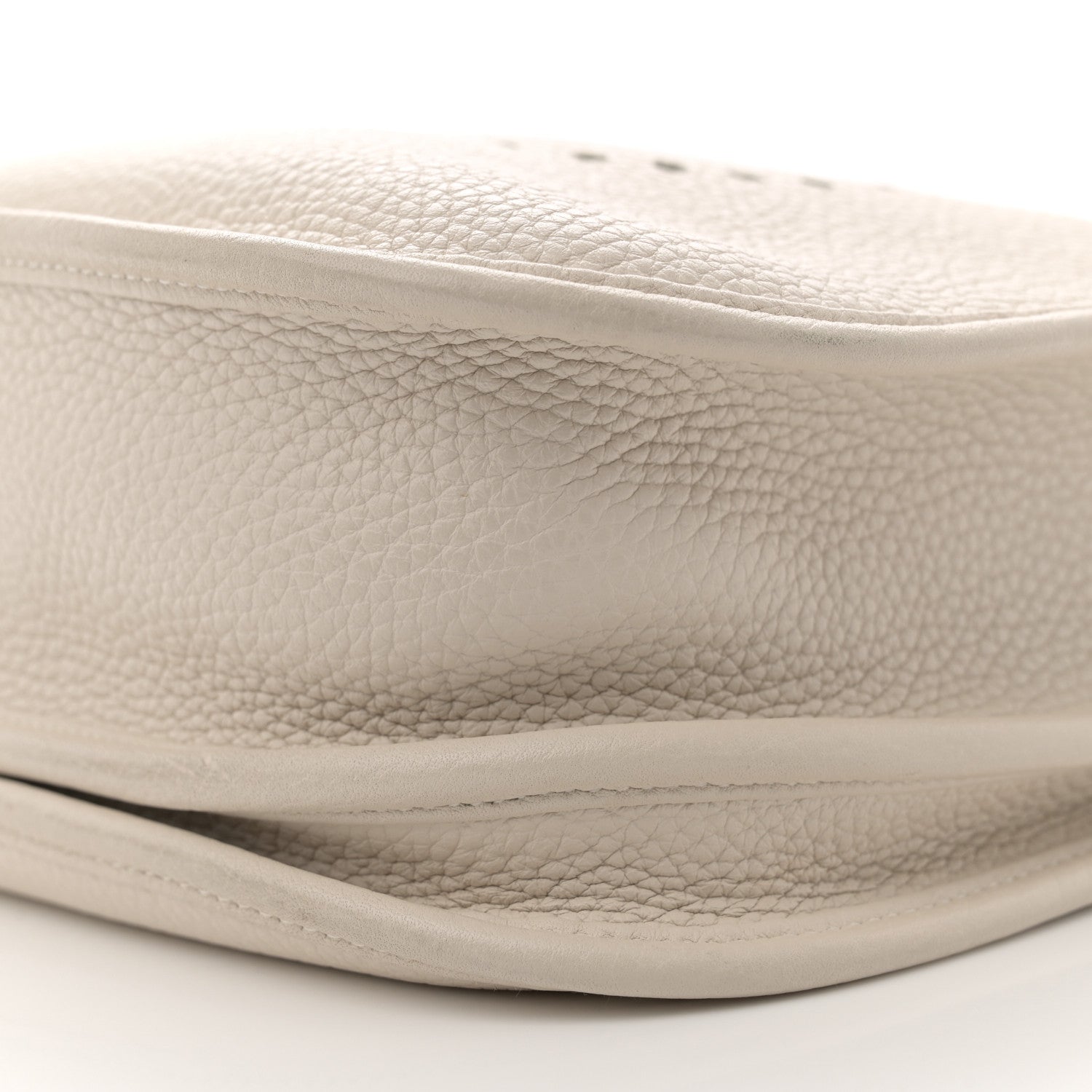 Hermes Taurillon Clemence Amazone Evelyne III PM Craie 10 of 13