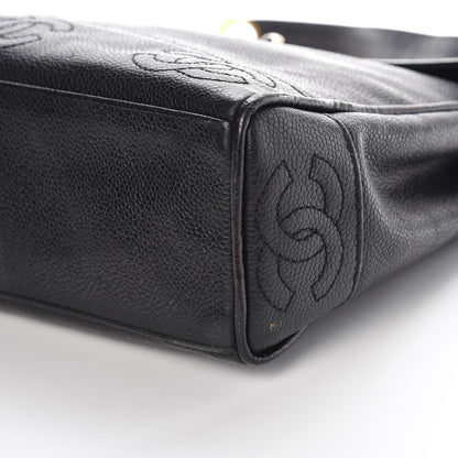 Chanel Caviar CC Shoulder Bag Black 15 of 15