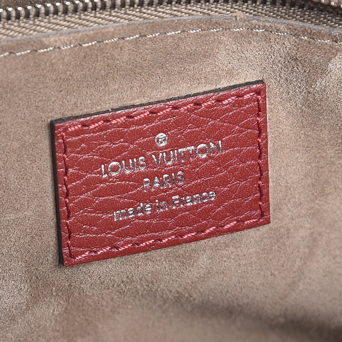 Cuir Taurillon Soft Lockit PM Griotte