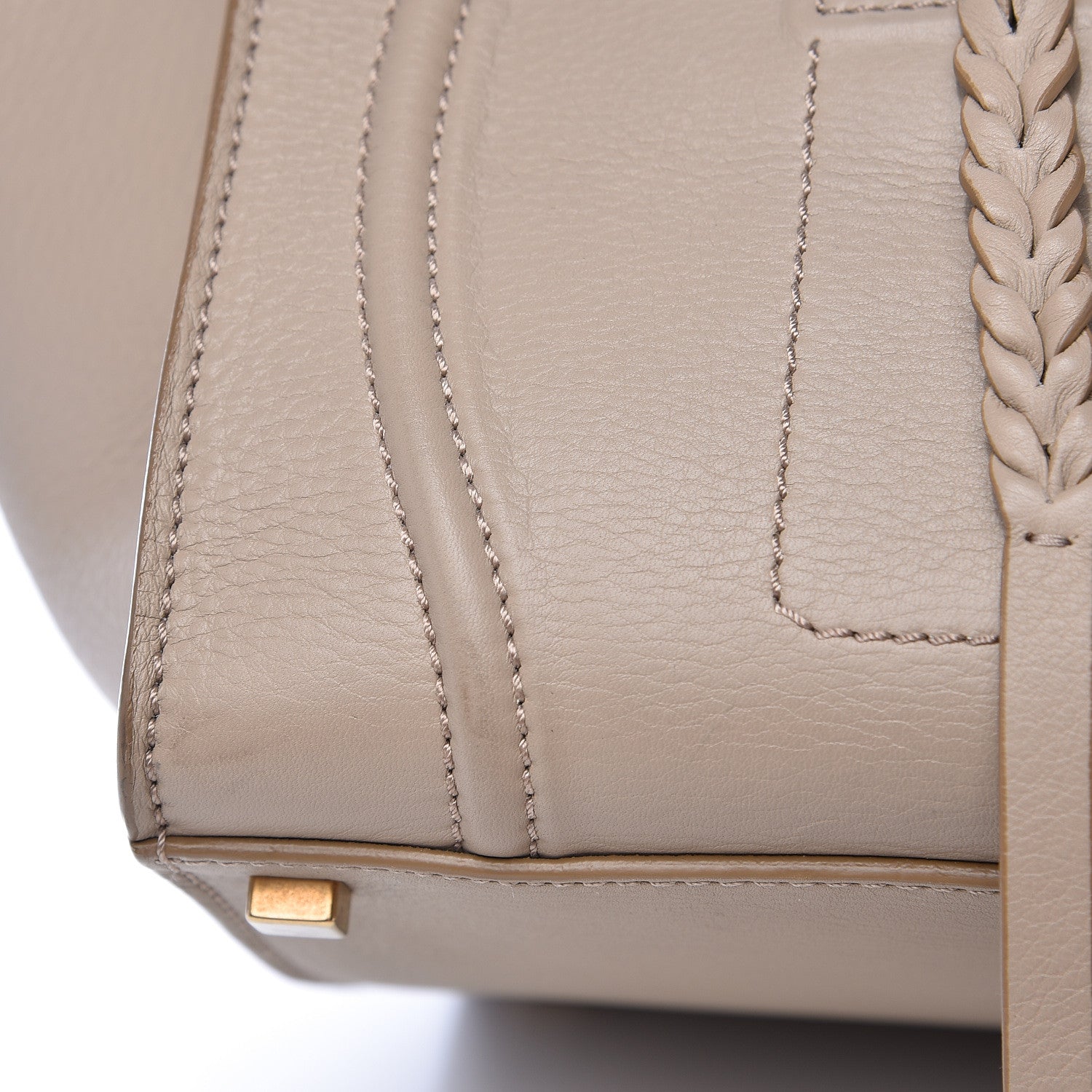 Celine Supple Calfskin Medium Phantom Luggage Beige 13 of 13