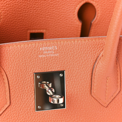 Hermes Togo BIRKIN 30 Orange 6 of 10