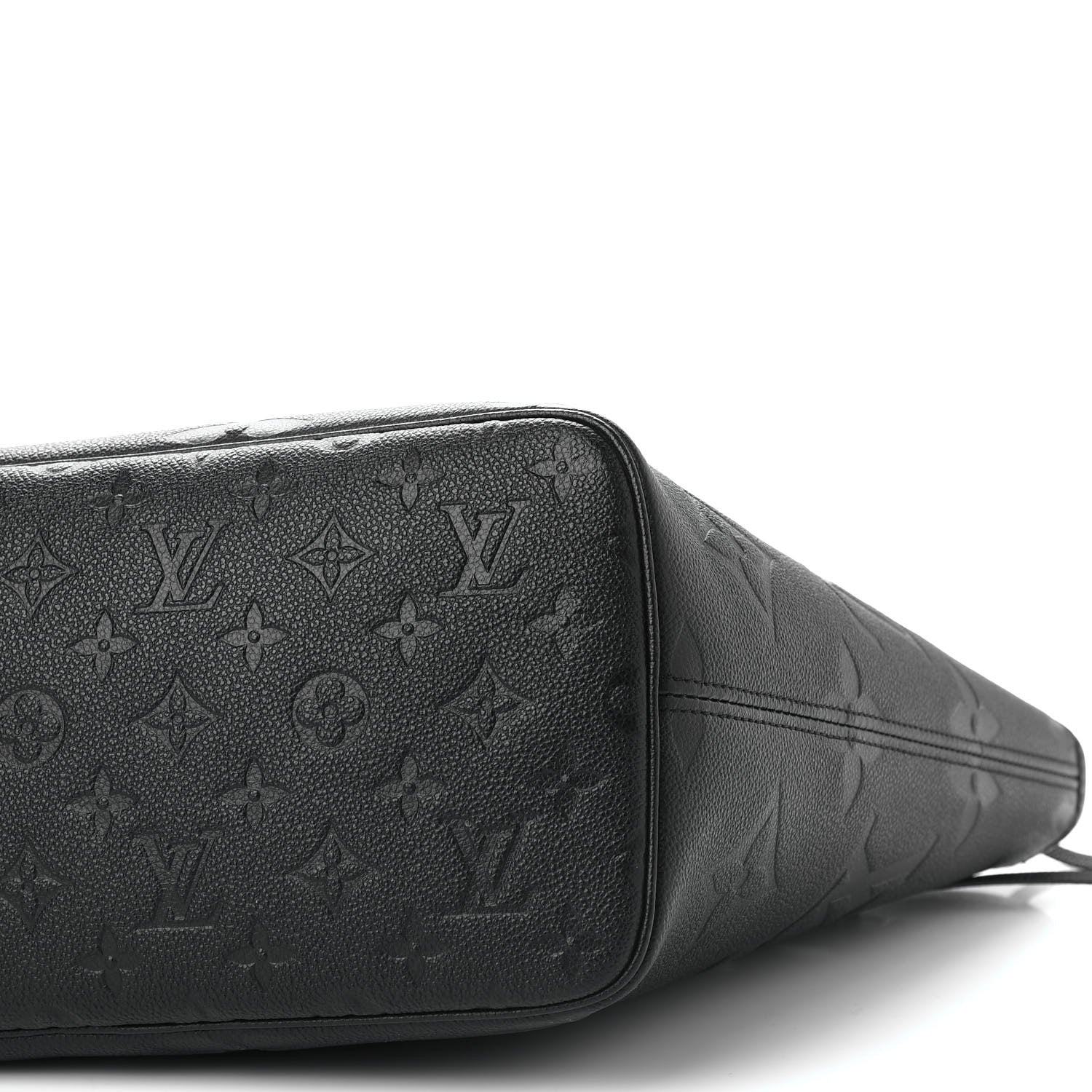 Louis Vuitton Empreinte Monogram Giant Neverfull MM Black 10 of 10