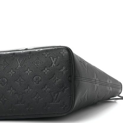 Louis Vuitton Empreinte Monogram Giant Neverfull MM Black 10 of 10