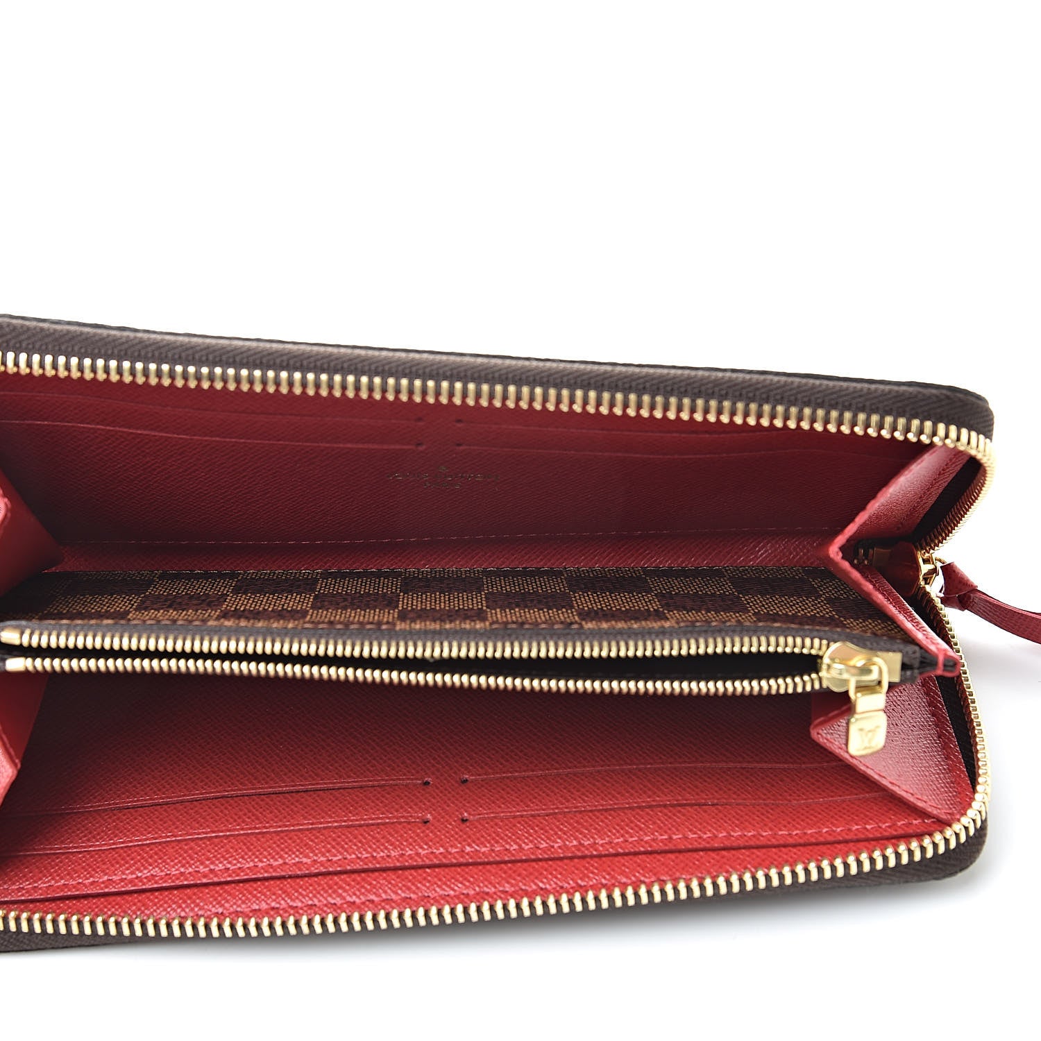 Louis Vuitton Damier Ebene Clemence Wallet 5 of 8