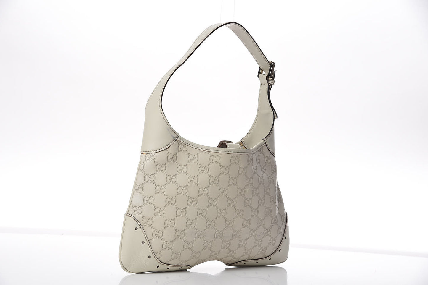 Guccissima Punch Hobo Off White
