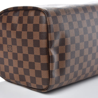 Louis Vuitton Damier Ebene Speedy 30 9 of 12