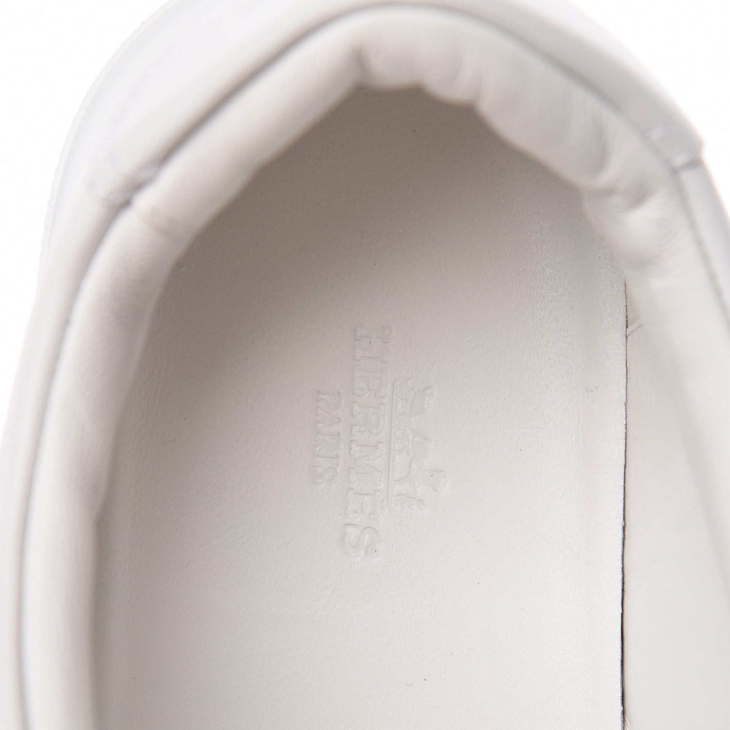 Hermes Calfskin Mens Advantage Sneakers 43 White 8 of 8