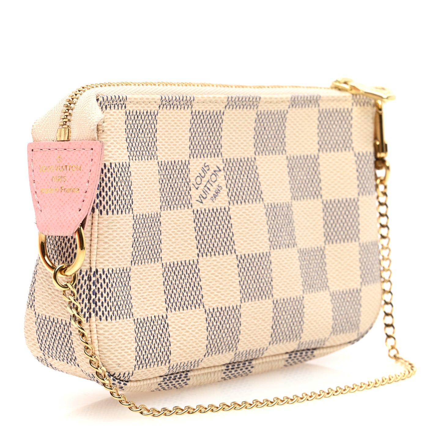 Damier Azur 2018 Christmas Animation Mini Pochette Accessories