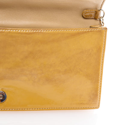 Christian Dior Patent Cannage Lady Dior Convertible Clutch Beige 9 of 12