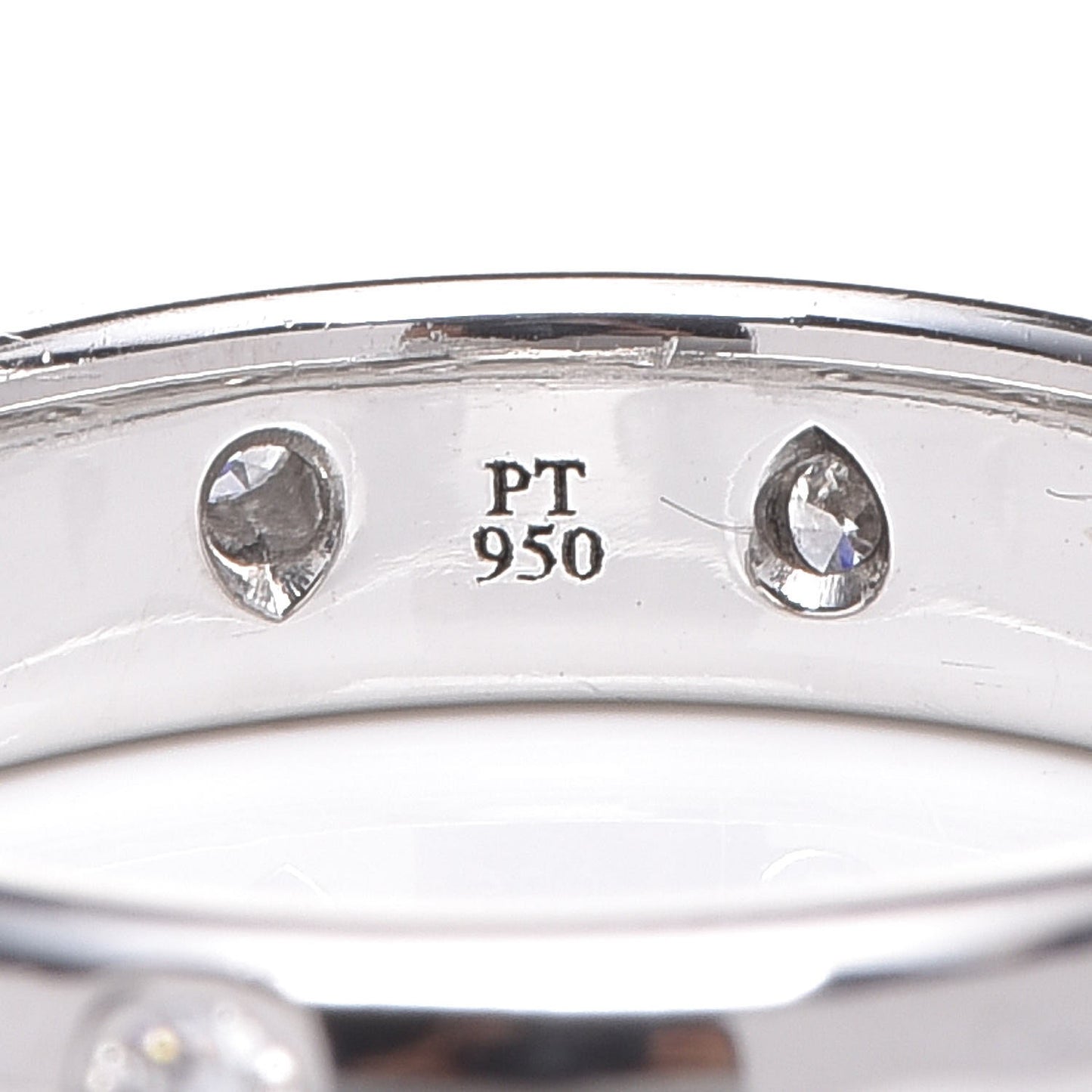 Platinum Diamond 4mm Etoile Band Ring 53 6.25