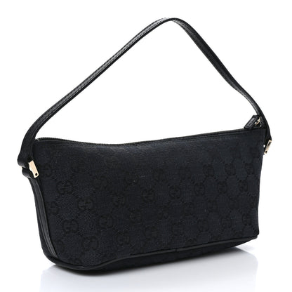 Gucci Monogram Boat Pochette Black 3 of 9