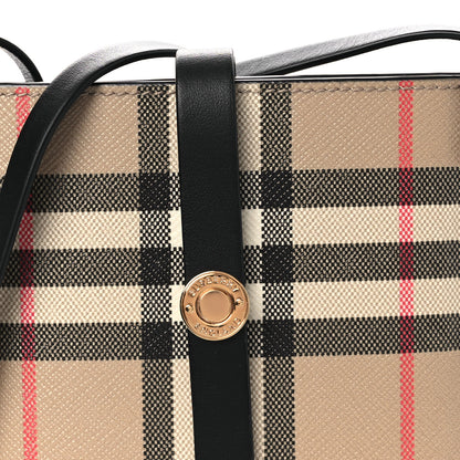 Burberry E-Canvas Calfskin Vintage Check Anne Phone Case With Strap Archive Beige 8 of 10