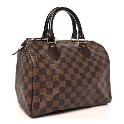 Louis Vuitton Damier Ebene Speedy 25 3 of 9