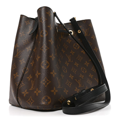 Louis Vuitton Monogram Neonoe MM Black 3 of 9
