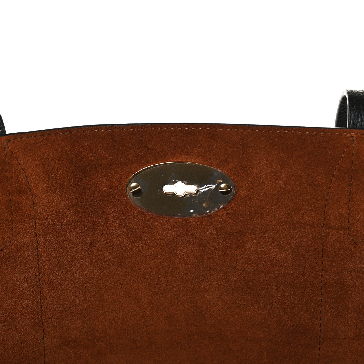 Mulberry Small Classic Grain Bayswater Tote Black 13 of 15