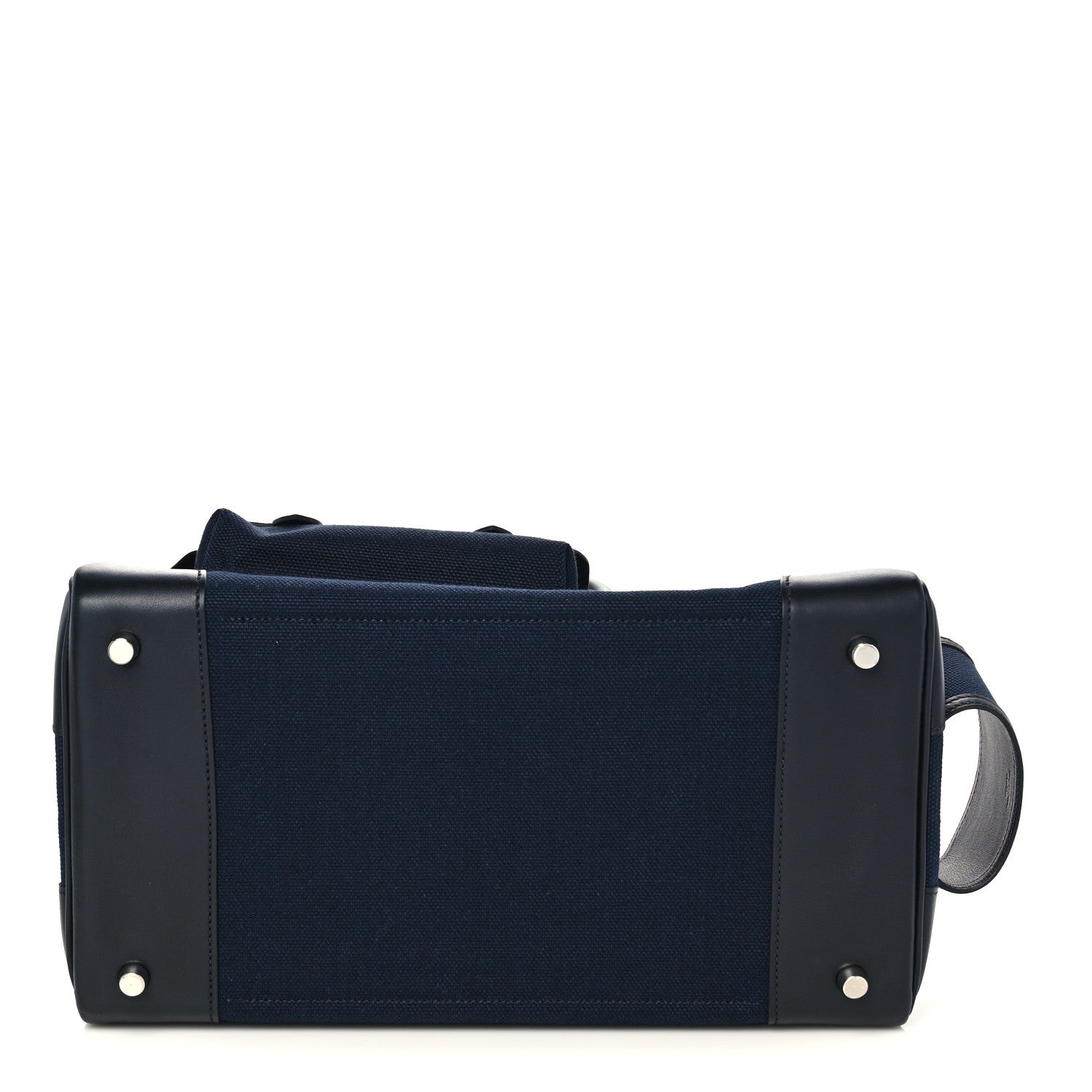 Hermes Goeland Toile Swift Cargo Birkin 35 Bleu Marine 6 of 34
