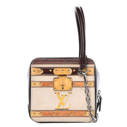 Louis Vuitton Transformed Canvas Time Trunk Square Bag 1 of 10