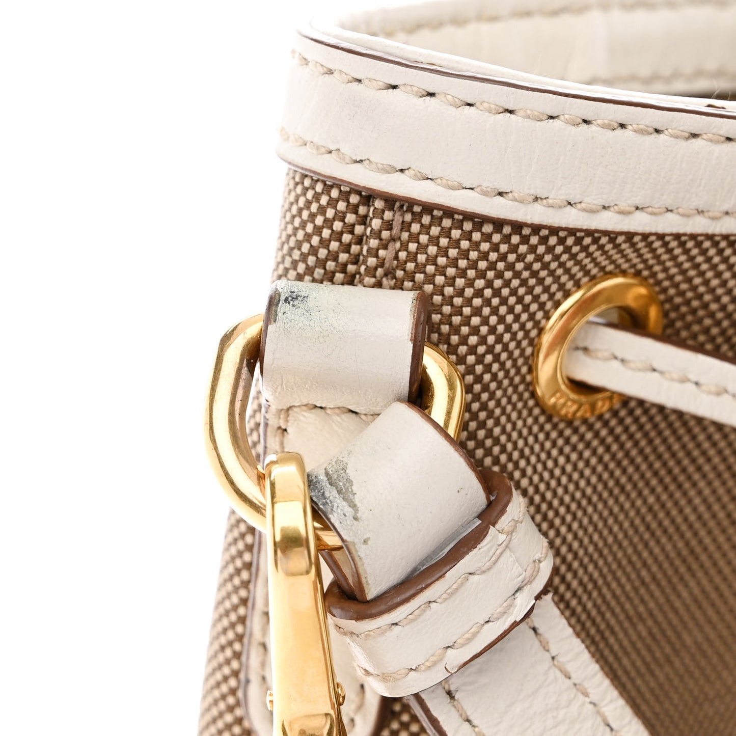 Jacquard Logo Mini Bucket Crossbody Bag Corda Talco