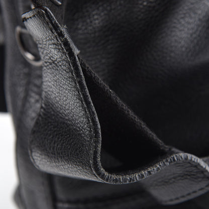 Burberry Grainy Calfskin Messenger Bag Black 13 of 21