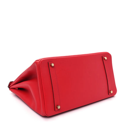 Hermes Epsom Birkin 35 Rouge Casaque 4 of 14