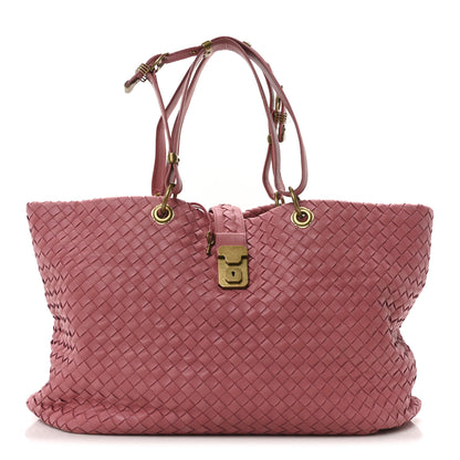 Bottega Veneta Nappa Intrecciato Large Capri Tote Quarzo 1 of 10
