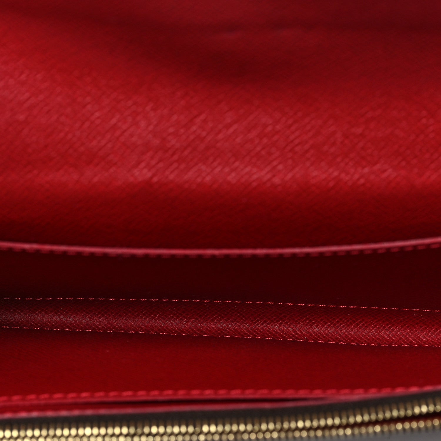 Louis Vuitton Damier Ebene Caissa Wallet Cherry 5 of 7