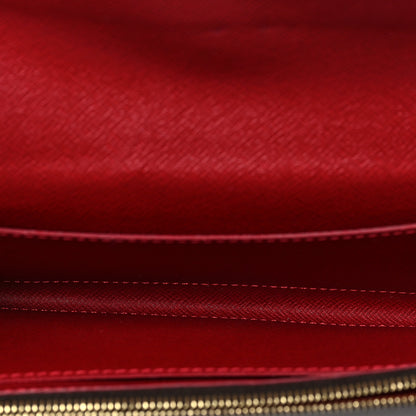 Louis Vuitton Damier Ebene Caissa Wallet Cherry 5 of 7