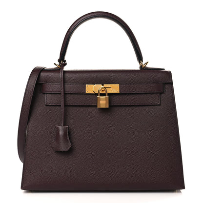 Hermes Epsom Kelly Sellier 28 Rouge Sellier 1 of 9