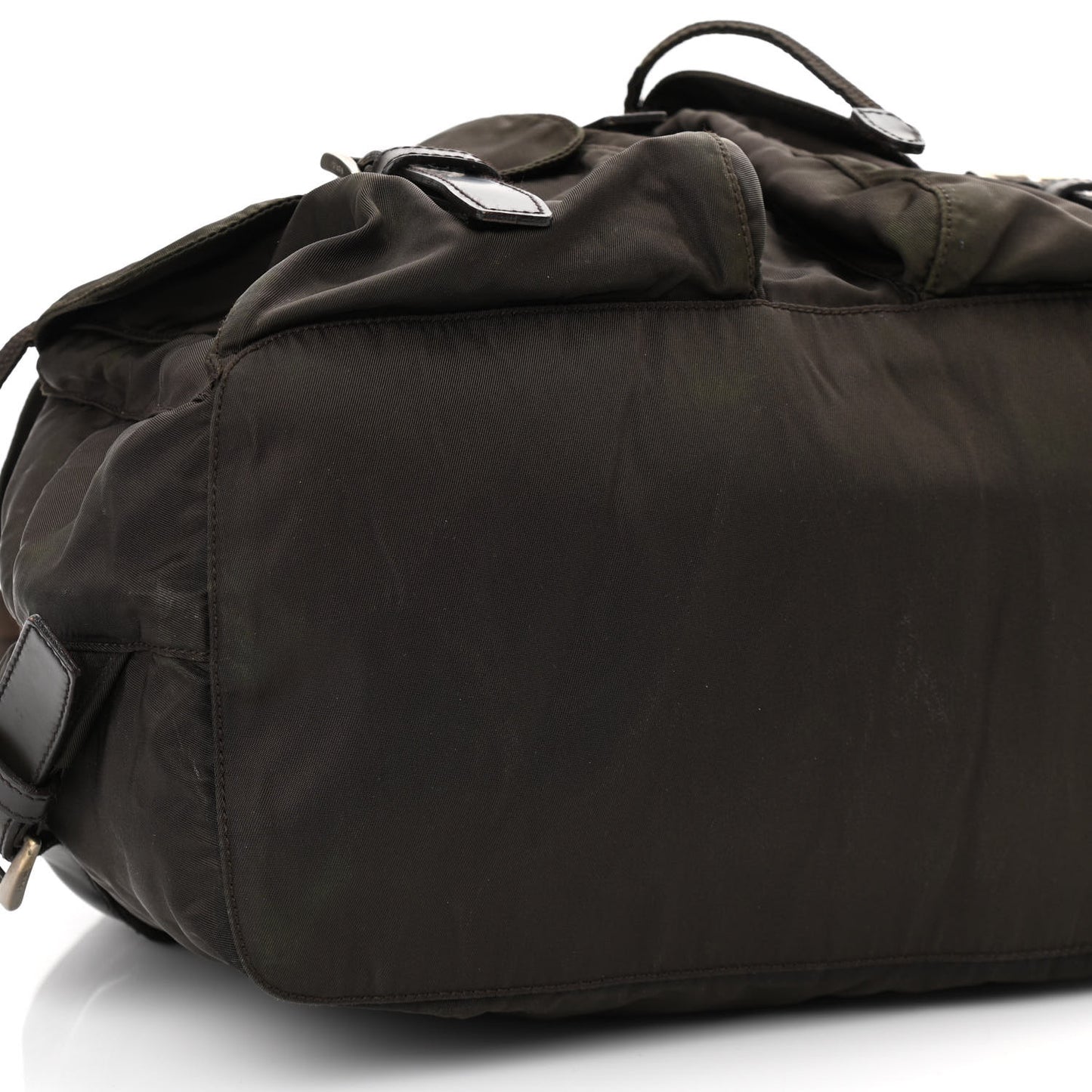 Tessuto Nylon Vela Small Backpack Brown