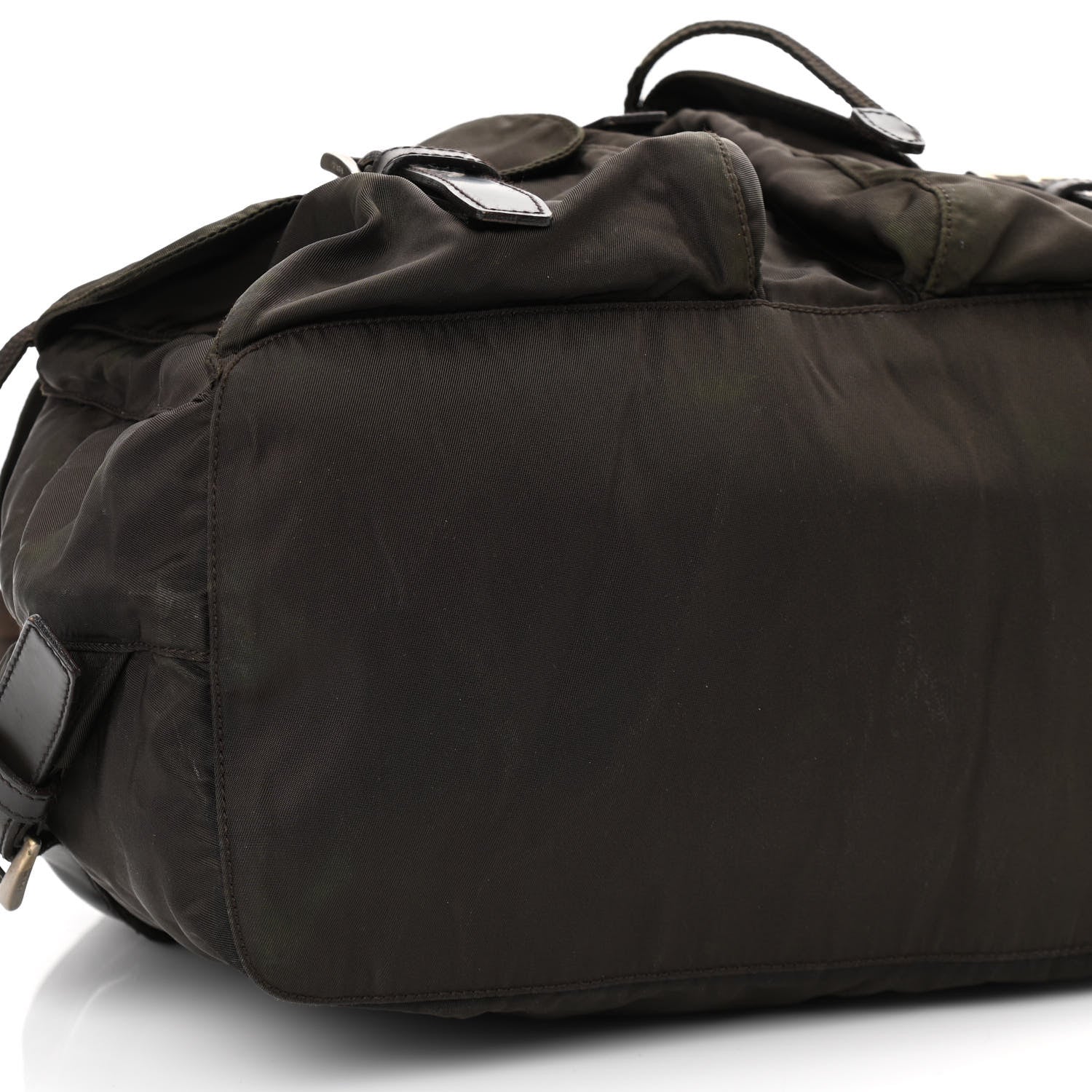 Prada Tessuto Nylon Vela Small Backpack Brown 8 of 10